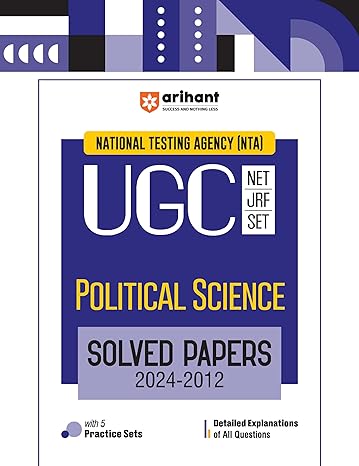 NTA UGC NET/JRF/SET Political Science Solved Papers (2024-2012)
